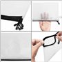 Belle Vous Pochette Plastique Zip Transparentes (Lot de 12) - Pochette Zip A5 - Pochette Plastique Étanche Multi-Usages pour Voy