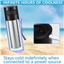 Electrique Compact par Pill Mill - Trousse isotherme insuline électrique de voyage avec chargeur USB Tilcare - Kit de refroidiss