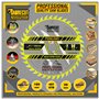 1 x SCCSW16040 SabreCut 160 mm 40T x 20 mm Alésage FineLine Thin Kerf Bois Contreplaqué MDF Aggloméré Coupe transversale et coup