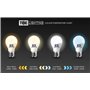 TBE Lighting Ampoules à économie d'énergie CFL 2D 2 broches 16 W – Ampoules fluorescentes DD – Raccords de base GR8 à 2 broches 