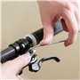 Wisebom Lot de 2 Cales de Guidon de Vélo, Guidon Réducteur en Alliage de Aluminium, Adaptateur de Guidon de Vélo Universel 25,4 