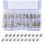 Vesaneae 100 Pcs Fusible Verre à Fusion Rapide