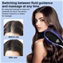 Brosse de Massage électrique 3 en 1 pour Cuir Chevelu, Peigne Démêlant Apaisant avec Bleue/Rouge e Applicateur d'Huile, Scalp Ma