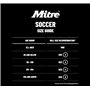 Mitre Impel One 2024 Lot de 5 ballons de football Jaune/noir/gris