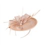 Bibi chapeau bandeau en maille filet pilulier chapeau chapeau hairhoop thé fête coiffe accessoire pour cheveux rose