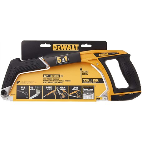DEWALT Scie à métaux 5 en 1 (DWHT20547L)