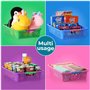 Winter Shore Panier Rangement Plastique Multicolore pour Salle de Classe (Lot de 6) - Panier Rangement Cuisine & Placards - Corb
