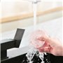 Herzberg, HG03176-PNK, Hachoir électrique Portable sans Fil 250ml Rose, Lame en Acier Inoxydable, Moteur 45 W, récipient de qual