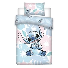 aymax Parure de Lit bébé Stitch Flowers 1 Personne