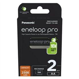 Piles Rechargeables Panasonic BK-3HCDE/2CP 2500 mAh 1