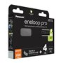 Piles Rechargeables Panasonic BK-3HCDE/4CP+CASE
