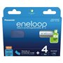 Piles Rechargeables Panasonic BK-3MCDE/4CP+CASE