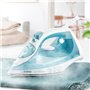 Fer a repasser vapeur - DOMO - DO7060S CeraGliss - 2400 W - 40 g/min - 320 ml - Bleu / Blanc