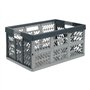 keeeper 9 boîtes pliables « Ben » pour professionnel (45 litres/polypropylène/gris anthracite).