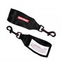 Ezydog Ceinture de sécurité pour voiture et adaptable au harnais Noir