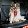 Ezydog Ceinture de sécurité pour voiture et adaptable au harnais Noir