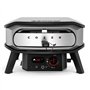 cozze® | Four à Pizza 13" PREMIUM ROTATE | Gaz 30mbar | Pierre à Pizza Incluse | Allumage Automatique | Thermomètre Intégré | De