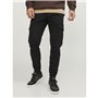 Pantalon Jack & Jones JPSTPAUL JJFLAKE CARGO NOOS 12139912 Noir
