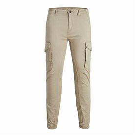 Pantalon Jack & Jones JPSTPAUL JJFLAKE CARGO CROCKERY NOOS 12193754 Beige