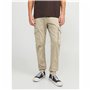 Pantalon Jack & Jones JPSTPAUL JJFLAKE CARGO CROCKERY NOOS 12193754 Beige