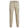 Pantalon Jack & Jones JPSTPAUL JJFLAKE CARGO CROCKERY NOOS 12193754 Beige