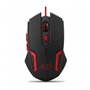 Souris Esperanza EGM205R Noir Rouge 2400 dpi