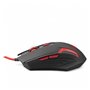 Souris Esperanza EGM205R Noir Rouge 2400 dpi