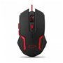 Souris Esperanza EGM205R Noir Rouge 2400 dpi
