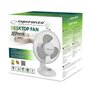 Ventilateur de Bureau Esperanza EHF004WE Blanc Gris 30 W