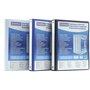 DONAU 2788504PL-09 Classeur de Présentation/Personnalisable pour DIN A4 4RD anneaux 50 mm/Carton Recouvert de PP/Blanc/avec Poch