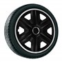 NRM Fast LUX Enjoliveurs de Roues 16" Gris Lot de 4 piéces
