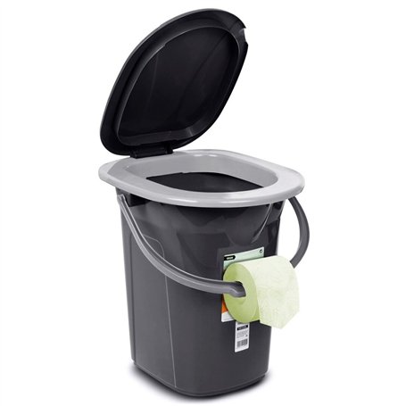 Sac de Douche Solaire Camping Greenblue GB320AG Noir