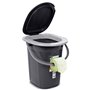 Sac de Douche Solaire Camping Greenblue GB320AG Noir