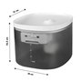 Mangeoire pour chats Greenblue GB392 Gris