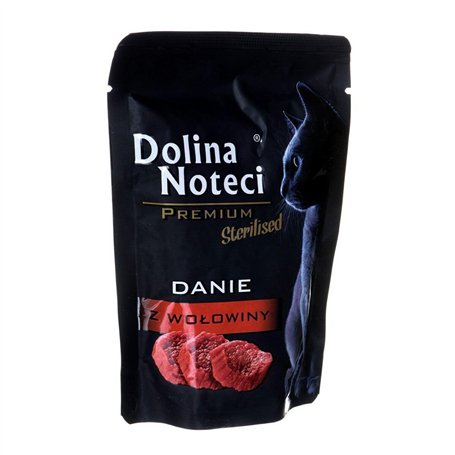 Nourriture Humide pour Chats DNP SP. z o.o. Dolina Noteci KOT sasz.85 g stérilisée wołowina / 10