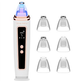 Beautifly B-Derma Ice Diamant Microdermabrasion Appareil de massage sous vide Extracteur de points noirs Nettoyage du visage Net