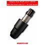 Adaptateur WERHE® M14 vers 1/2-20UNF pouce - à utiliser dans tous les mandrins de perçage avec filetage extérieur 1/2-20UNF