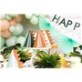 Lot de 6 Chapeaux de Fête Dinosaures 16 cm - Chapeau d'Anniversaire - Décoration d'Anniversaire - Accessoires de Costume - Vert 