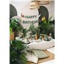 Lot de 6 Chapeaux de Fête Dinosaures 16 cm - Chapeau d'Anniversaire - Décoration d'Anniversaire - Accessoires de Costume - Vert 
