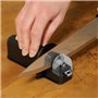 Retoo Couteaux Professionnel Eguiseur de Couteau Japonais avec Poignée à Angle Réglable Affuteur Multifonction et Aiguiseur de C