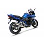 DOMINATOR Ligne complète d'échappement Collecteur Silencieux ST compatible avec GSF 650 BANDIT N/S 2005-2006