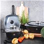 KARL HAUSMANN Faitout Induction - 4.4L – 24 cm - Cocotte Fonte d'Aluminium - Marmite Couvercle en Verre - Casserole Tous Feux do