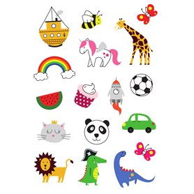 Tatouages temporaires pour des enfants
