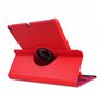 Étui avec support rotatif à 360° pour Apple iPad Air 1 Air 2 iPad 9.7 2017/2018 5ème et 6ème génération (rouge)