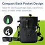 ZENOVA PETS Pochette à friandises pour Chien avec Bol de Voyage et clickers de Dressage pour Chien Sac de Promenade étanche pour