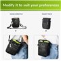 ZENOVA PETS Pochette à friandises pour Chien avec Bol de Voyage et clickers de Dressage pour Chien Sac de Promenade étanche pour
