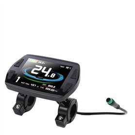 yasoe KT-8YU KT Compteur de Vélo Électrique avec Écran LCD Couleur 24 V 36 V 48 V