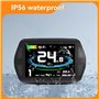 yasoe KT-8YU KT Compteur de Vélo Électrique avec Écran LCD Couleur 24 V 36 V 48 V, Connexion Étanche, Affichage Intelligent pour