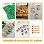 Sliccoom Pince de Perceuse à Main Forets Forets avec des Forfaits de Forage (0,5 Mm-3 Mm) Drift de Passe-Temps Rotatif pour la F