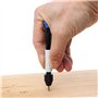 Sliccoom Pince de Perceuse à Main Forets Forets avec des Forfaits de Forage (0,5 Mm-3 Mm) Drift de Passe-Temps Rotatif pour la F